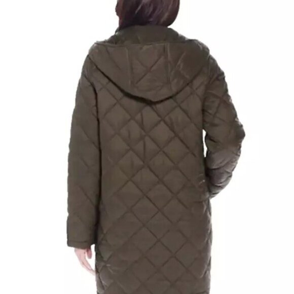 Weatherproof Women's Diamond Quilted Puffer Jacket NEW - Picture 2 of 4